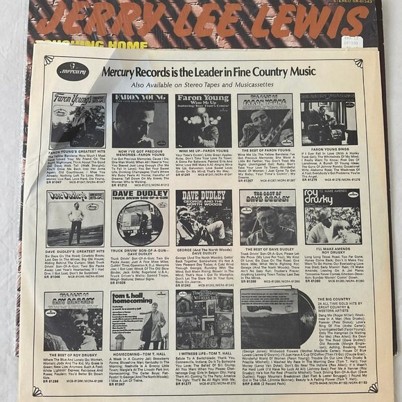 Jerry Lee Lewis: Touching Home Vintage Vinyl Record - Picture 4 of 10